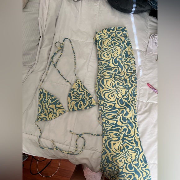 Denim bikini top set - Picture 5 of 9